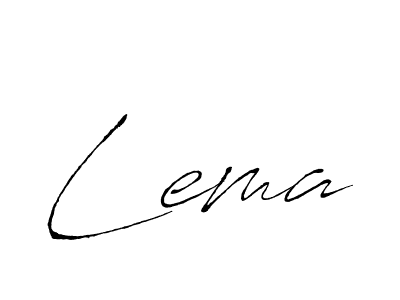 Lema stylish signature style. Best Handwritten Sign (Antro_Vectra) for my name. Handwritten Signature Collection Ideas for my name Lema. Lema signature style 6 images and pictures png