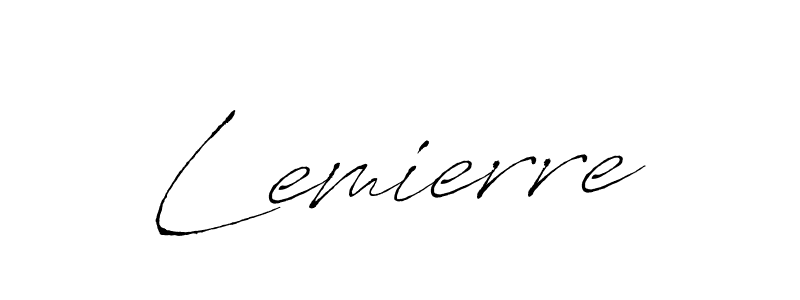 How to make Lemierre name signature. Use Antro_Vectra style for creating short signs online. This is the latest handwritten sign. Lemierre signature style 6 images and pictures png