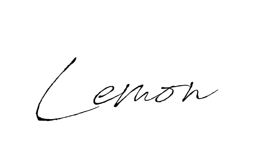 Design your own signature with our free online signature maker. With this signature software, you can create a handwritten (Antro_Vectra) signature for name Lemon. Lemon signature style 6 images and pictures png