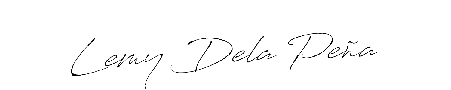 Also You can easily find your signature by using the search form. We will create Lemy Dela Peña name handwritten signature images for you free of cost using Antro_Vectra sign style. Lemy Dela Peña signature style 6 images and pictures png