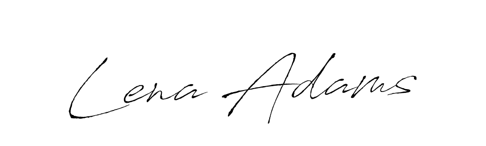 Similarly Antro_Vectra is the best handwritten signature design. Signature creator online .You can use it as an online autograph creator for name Lena Adams. Lena Adams signature style 6 images and pictures png