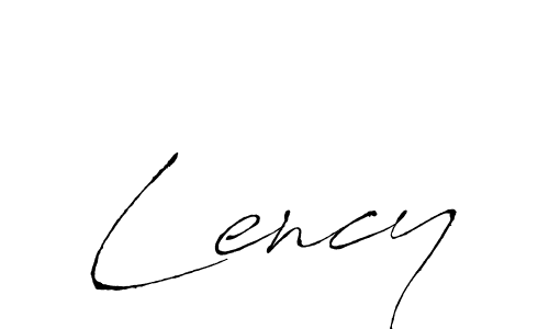 Create a beautiful signature design for name Lency. With this signature (Antro_Vectra) fonts, you can make a handwritten signature for free. Lency signature style 6 images and pictures png