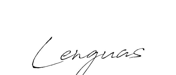 You should practise on your own different ways (Antro_Vectra) to write your name (Lenguas) in signature. don't let someone else do it for you. Lenguas signature style 6 images and pictures png