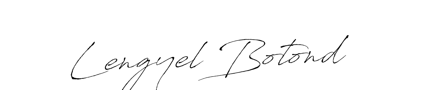 The best way (Antro_Vectra) to make a short signature is to pick only two or three words in your name. The name Lengyel Botond include a total of six letters. For converting this name. Lengyel Botond signature style 6 images and pictures png