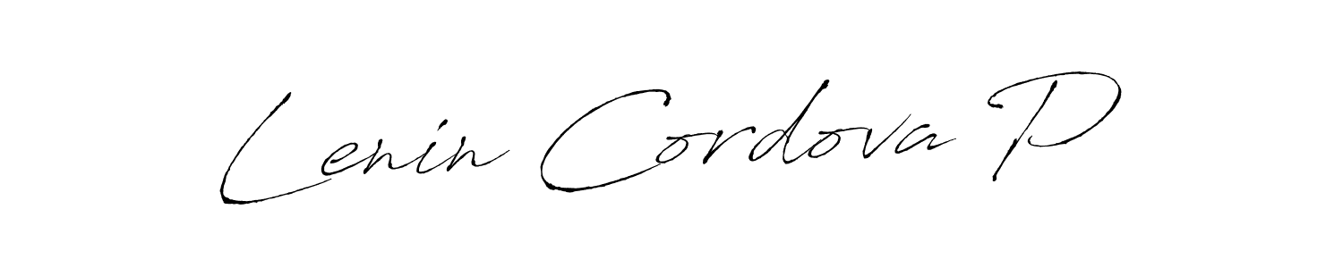 Make a beautiful signature design for name Lenin Cordova P. Use this online signature maker to create a handwritten signature for free. Lenin Cordova P signature style 6 images and pictures png