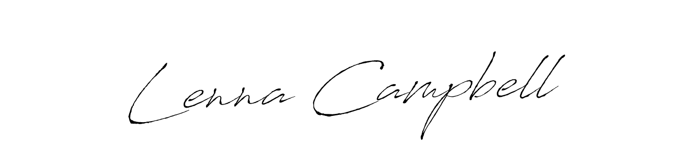 It looks lik you need a new signature style for name Lenna Campbell. Design unique handwritten (Antro_Vectra) signature with our free signature maker in just a few clicks. Lenna Campbell signature style 6 images and pictures png