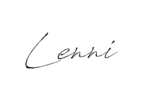 Make a beautiful signature design for name Lenni. Use this online signature maker to create a handwritten signature for free. Lenni signature style 6 images and pictures png