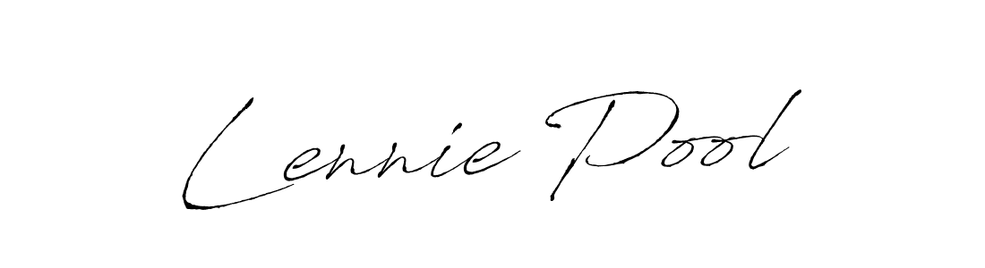 Also we have Lennie Pool name is the best signature style. Create professional handwritten signature collection using Antro_Vectra autograph style. Lennie Pool signature style 6 images and pictures png