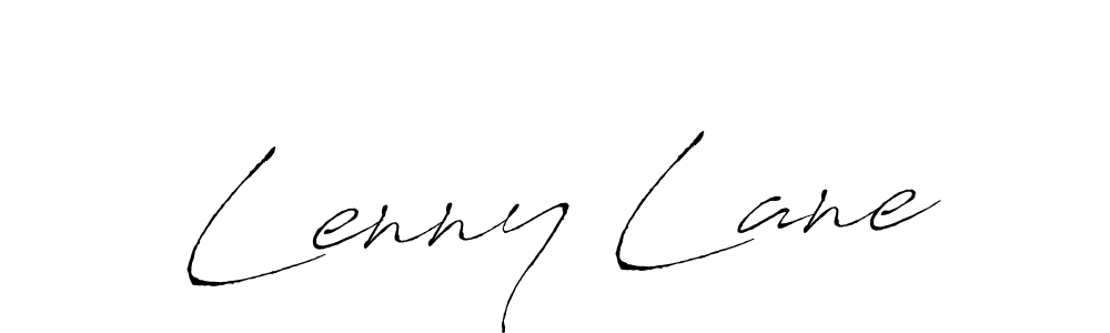 Create a beautiful signature design for name Lenny Lane. With this signature (Antro_Vectra) fonts, you can make a handwritten signature for free. Lenny Lane signature style 6 images and pictures png