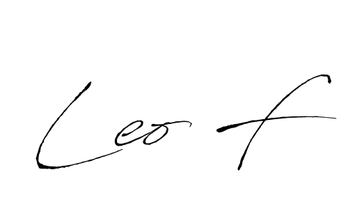 if you are searching for the best signature style for your name Leo F. so please give up your signature search. here we have designed multiple signature styles  using Antro_Vectra. Leo F signature style 6 images and pictures png