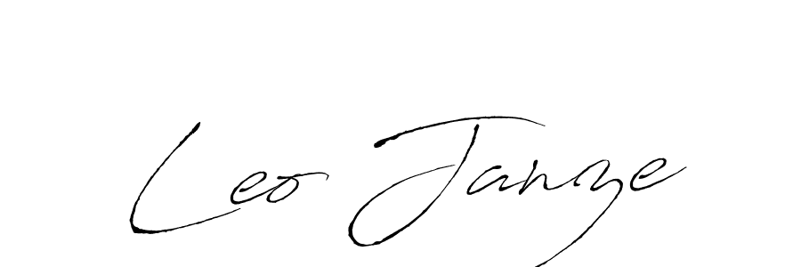 if you are searching for the best signature style for your name Leo Janze. so please give up your signature search. here we have designed multiple signature styles  using Antro_Vectra. Leo Janze signature style 6 images and pictures png