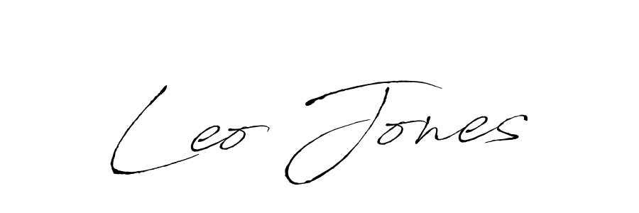 You should practise on your own different ways (Antro_Vectra) to write your name (Leo Jones) in signature. don't let someone else do it for you. Leo Jones signature style 6 images and pictures png