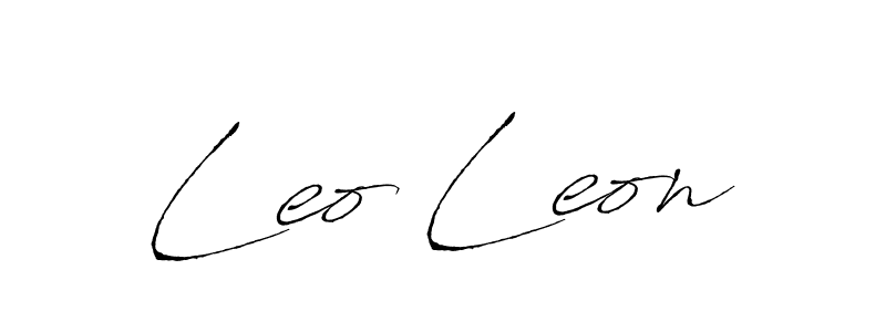 Once you've used our free online signature maker to create your best signature Antro_Vectra style, it's time to enjoy all of the benefits that Leo Leon name signing documents. Leo Leon signature style 6 images and pictures png