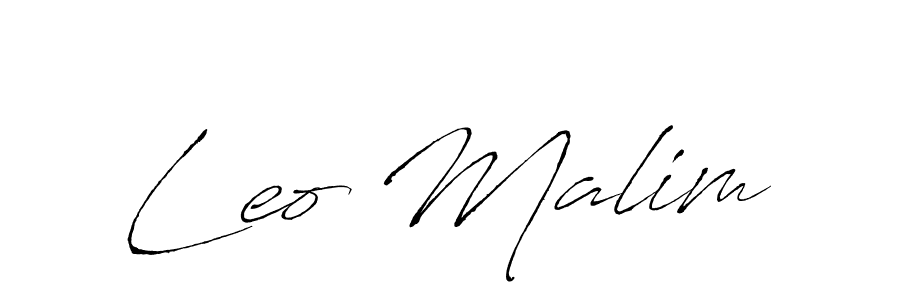 Similarly Antro_Vectra is the best handwritten signature design. Signature creator online .You can use it as an online autograph creator for name Leo Malim. Leo Malim signature style 6 images and pictures png