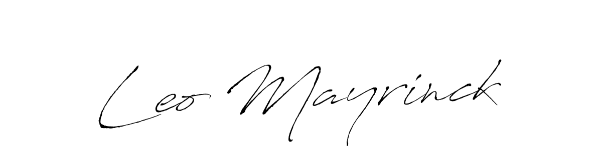 Also You can easily find your signature by using the search form. We will create Leo Mayrinck name handwritten signature images for you free of cost using Antro_Vectra sign style. Leo Mayrinck signature style 6 images and pictures png