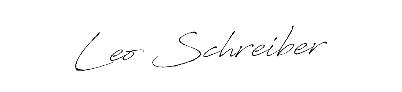 Also we have Leo Schreiber name is the best signature style. Create professional handwritten signature collection using Antro_Vectra autograph style. Leo Schreiber signature style 6 images and pictures png