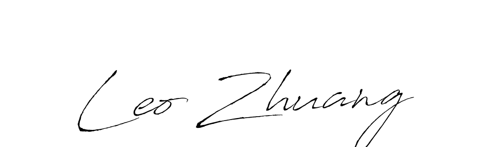 if you are searching for the best signature style for your name Leo Zhuang. so please give up your signature search. here we have designed multiple signature styles  using Antro_Vectra. Leo Zhuang signature style 6 images and pictures png