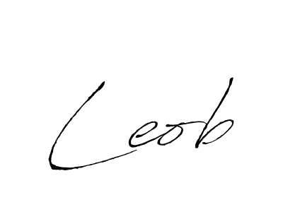 How to make Leob signature? Antro_Vectra is a professional autograph style. Create handwritten signature for Leob name. Leob signature style 6 images and pictures png