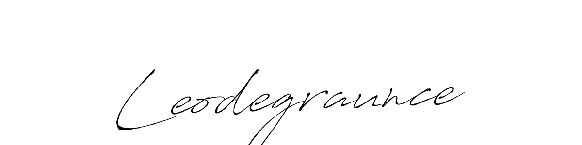 Antro_Vectra is a professional signature style that is perfect for those who want to add a touch of class to their signature. It is also a great choice for those who want to make their signature more unique. Get Leodegraunce name to fancy signature for free. Leodegraunce signature style 6 images and pictures png