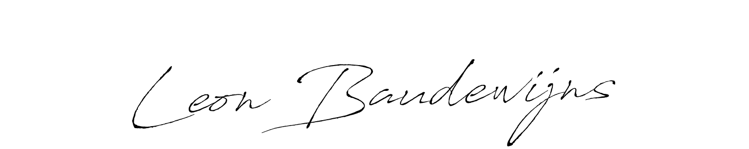 Similarly Antro_Vectra is the best handwritten signature design. Signature creator online .You can use it as an online autograph creator for name Leon Baudewijns. Leon Baudewijns signature style 6 images and pictures png