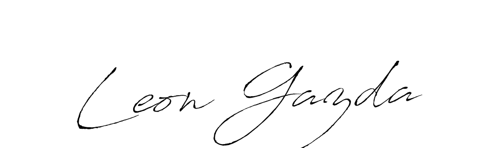 if you are searching for the best signature style for your name Leon Gazda. so please give up your signature search. here we have designed multiple signature styles  using Antro_Vectra. Leon Gazda signature style 6 images and pictures png
