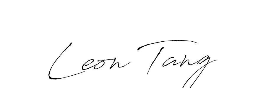 Also You can easily find your signature by using the search form. We will create Leon Tang name handwritten signature images for you free of cost using Antro_Vectra sign style. Leon Tang signature style 6 images and pictures png