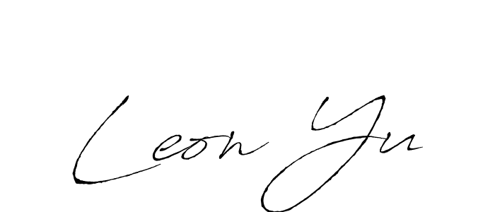 Make a beautiful signature design for name Leon Yu. Use this online signature maker to create a handwritten signature for free. Leon Yu signature style 6 images and pictures png