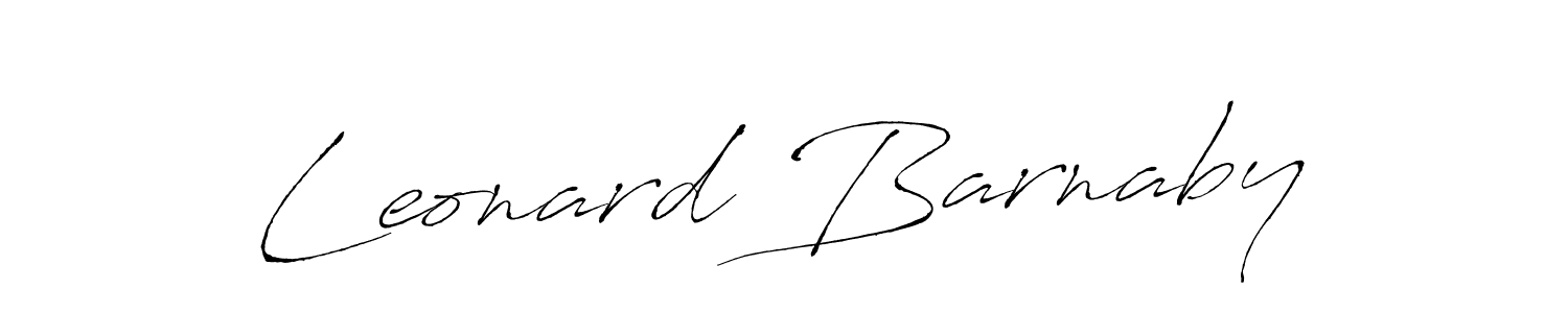 Also You can easily find your signature by using the search form. We will create Leonard Barnaby name handwritten signature images for you free of cost using Antro_Vectra sign style. Leonard Barnaby signature style 6 images and pictures png