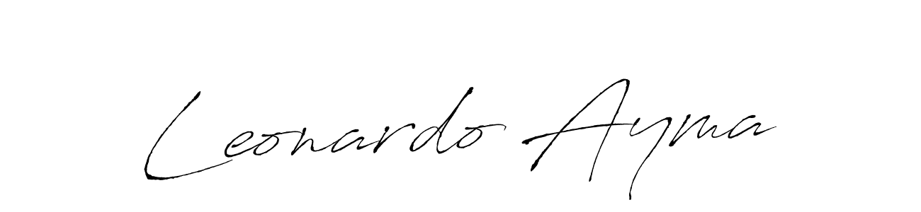 It looks lik you need a new signature style for name Leonardo Ayma. Design unique handwritten (Antro_Vectra) signature with our free signature maker in just a few clicks. Leonardo Ayma signature style 6 images and pictures png