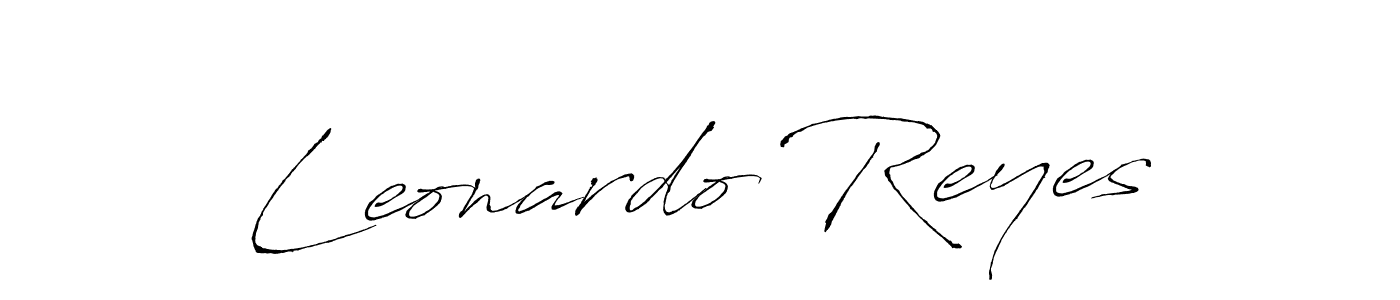 Make a beautiful signature design for name Leonardo Reyes. With this signature (Antro_Vectra) style, you can create a handwritten signature for free. Leonardo Reyes signature style 6 images and pictures png
