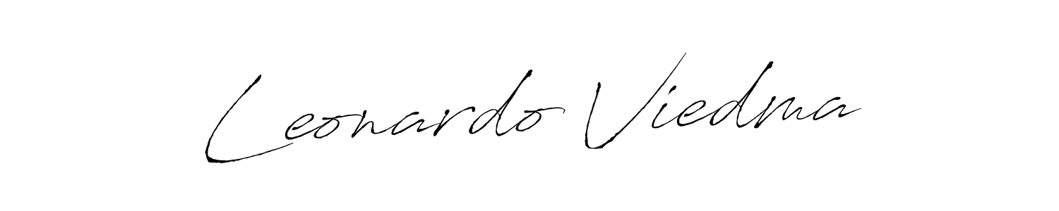 if you are searching for the best signature style for your name Leonardo Viedma. so please give up your signature search. here we have designed multiple signature styles  using Antro_Vectra. Leonardo Viedma signature style 6 images and pictures png
