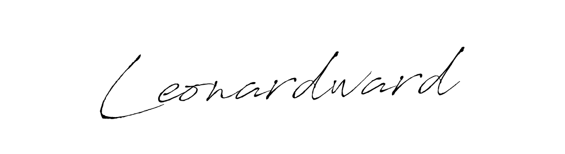 Once you've used our free online signature maker to create your best signature Antro_Vectra style, it's time to enjoy all of the benefits that Leonardward name signing documents. Leonardward signature style 6 images and pictures png