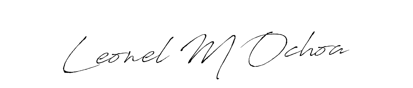 This is the best signature style for the Leonel M Ochoa name. Also you like these signature font (Antro_Vectra). Mix name signature. Leonel M Ochoa signature style 6 images and pictures png