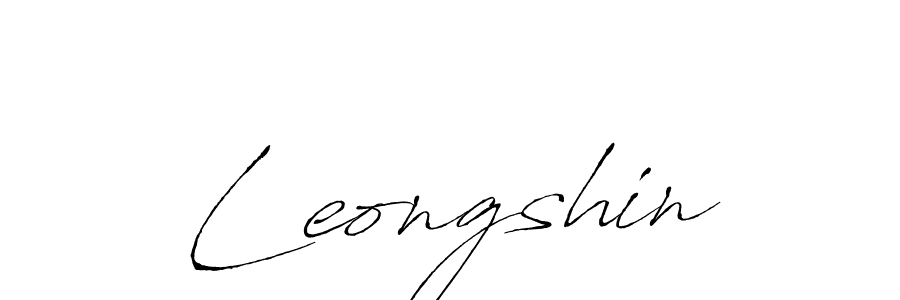 This is the best signature style for the Leongshin name. Also you like these signature font (Antro_Vectra). Mix name signature. Leongshin signature style 6 images and pictures png