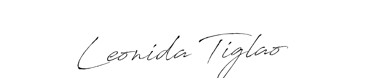 It looks lik you need a new signature style for name Leonida Tiglao. Design unique handwritten (Antro_Vectra) signature with our free signature maker in just a few clicks. Leonida Tiglao signature style 6 images and pictures png