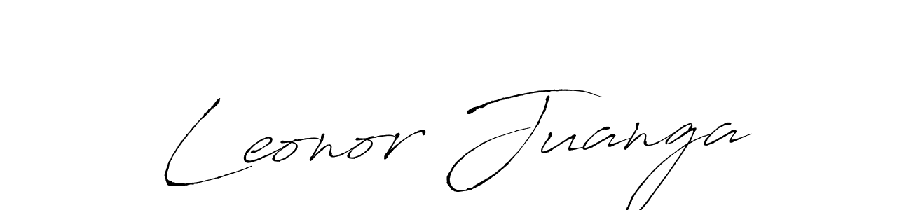 You should practise on your own different ways (Antro_Vectra) to write your name (Leonor Juanga) in signature. don't let someone else do it for you. Leonor Juanga signature style 6 images and pictures png