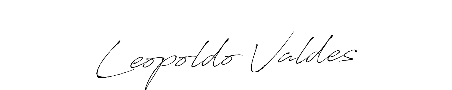 Antro_Vectra is a professional signature style that is perfect for those who want to add a touch of class to their signature. It is also a great choice for those who want to make their signature more unique. Get Leopoldo Valdes name to fancy signature for free. Leopoldo Valdes signature style 6 images and pictures png