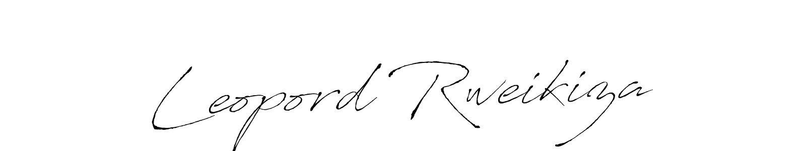 Make a beautiful signature design for name Leopord Rweikiza. With this signature (Antro_Vectra) style, you can create a handwritten signature for free. Leopord Rweikiza signature style 6 images and pictures png