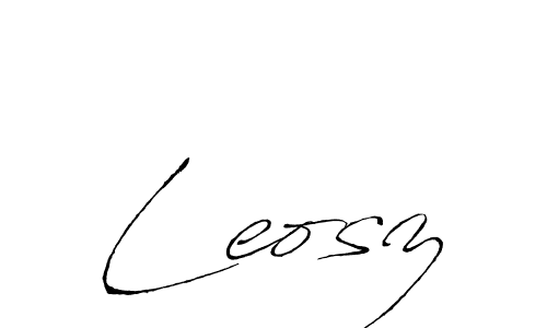 if you are searching for the best signature style for your name Leosz. so please give up your signature search. here we have designed multiple signature styles  using Antro_Vectra. Leosz signature style 6 images and pictures png