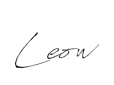 How to Draw Leow signature style? Antro_Vectra is a latest design signature styles for name Leow. Leow signature style 6 images and pictures png