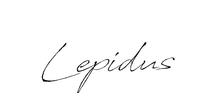 How to Draw Lepidus signature style? Antro_Vectra is a latest design signature styles for name Lepidus. Lepidus signature style 6 images and pictures png
