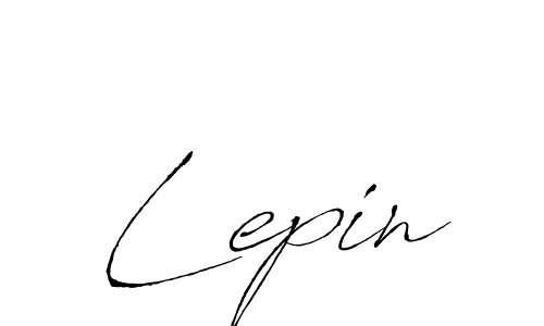 Antro_Vectra is a professional signature style that is perfect for those who want to add a touch of class to their signature. It is also a great choice for those who want to make their signature more unique. Get Lepin name to fancy signature for free. Lepin signature style 6 images and pictures png