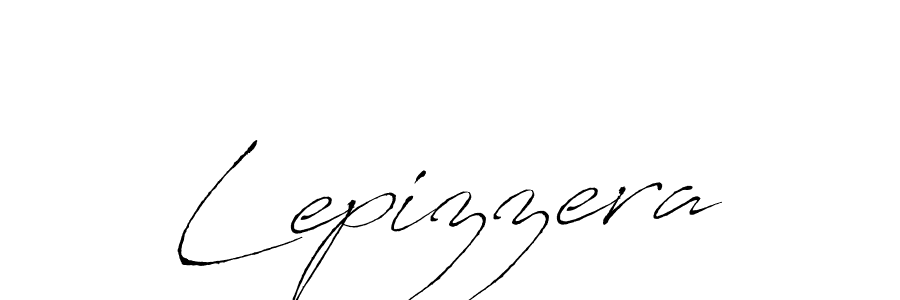 Design your own signature with our free online signature maker. With this signature software, you can create a handwritten (Antro_Vectra) signature for name Lepizzera. Lepizzera signature style 6 images and pictures png