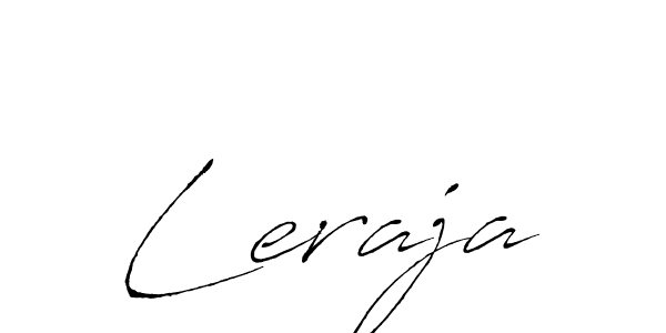 Leraja stylish signature style. Best Handwritten Sign (Antro_Vectra) for my name. Handwritten Signature Collection Ideas for my name Leraja. Leraja signature style 6 images and pictures png