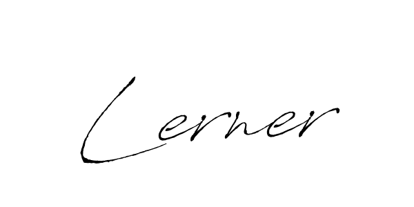 You should practise on your own different ways (Antro_Vectra) to write your name (Lerner) in signature. don't let someone else do it for you. Lerner signature style 6 images and pictures png