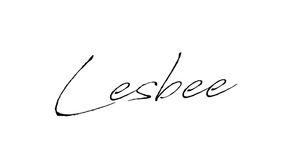 Similarly Antro_Vectra is the best handwritten signature design. Signature creator online .You can use it as an online autograph creator for name Lesbee. Lesbee signature style 6 images and pictures png