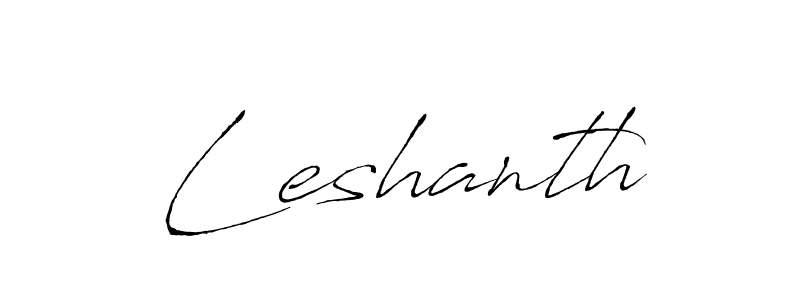 if you are searching for the best signature style for your name Leshanth. so please give up your signature search. here we have designed multiple signature styles  using Antro_Vectra. Leshanth signature style 6 images and pictures png