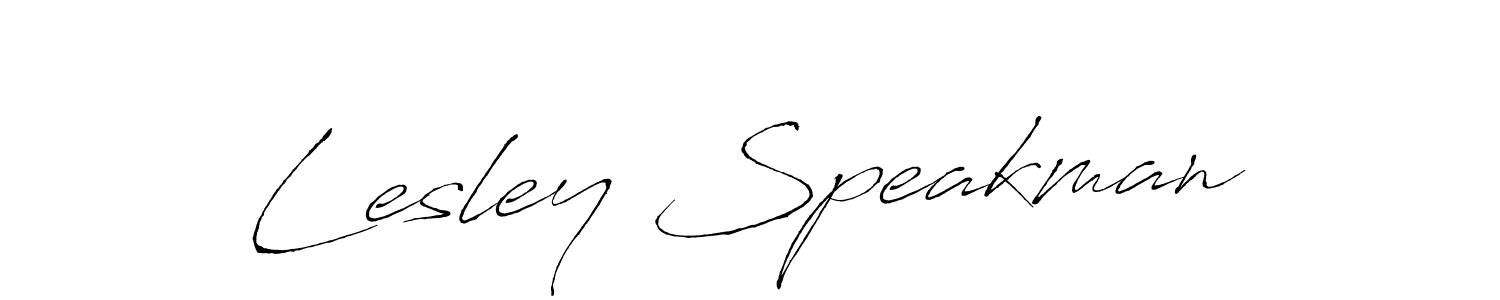 Similarly Antro_Vectra is the best handwritten signature design. Signature creator online .You can use it as an online autograph creator for name Lesley Speakman. Lesley Speakman signature style 6 images and pictures png