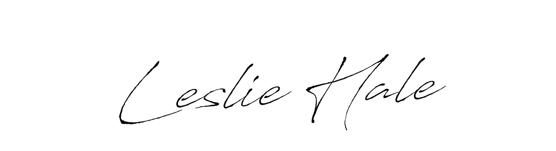 Create a beautiful signature design for name Leslie Hale. With this signature (Antro_Vectra) fonts, you can make a handwritten signature for free. Leslie Hale signature style 6 images and pictures png