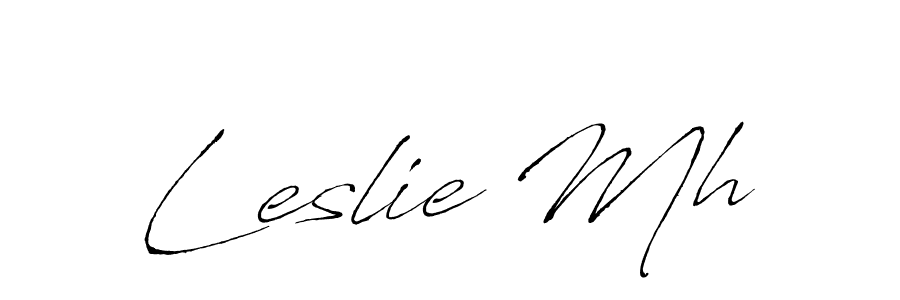 Antro_Vectra is a professional signature style that is perfect for those who want to add a touch of class to their signature. It is also a great choice for those who want to make their signature more unique. Get Leslie Mh name to fancy signature for free. Leslie Mh signature style 6 images and pictures png